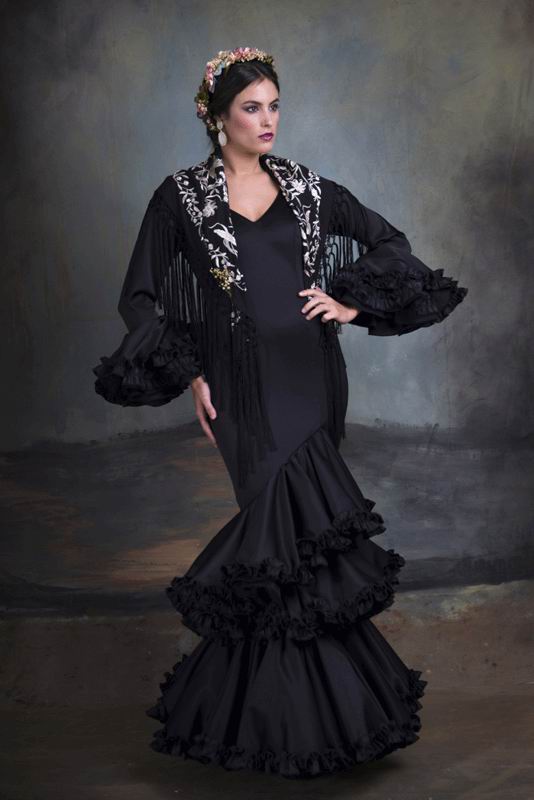 Robe de Flamenca Modèle Carmin. 2020